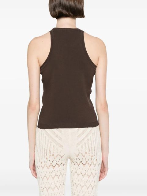 Max Mara Arnes tank top - Brown
