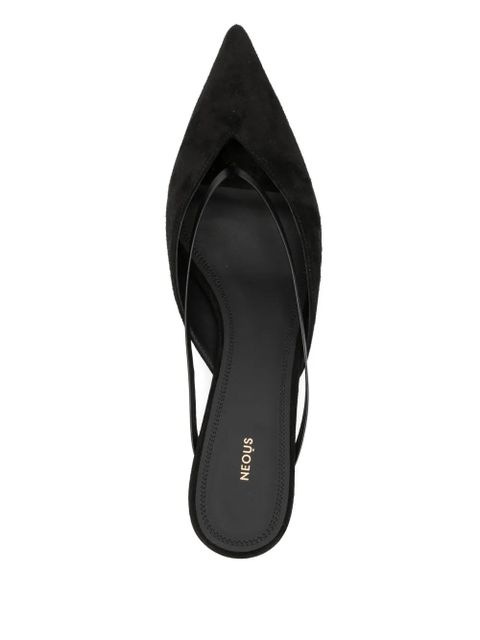 NEOUS 40mm Bosona mules - Black