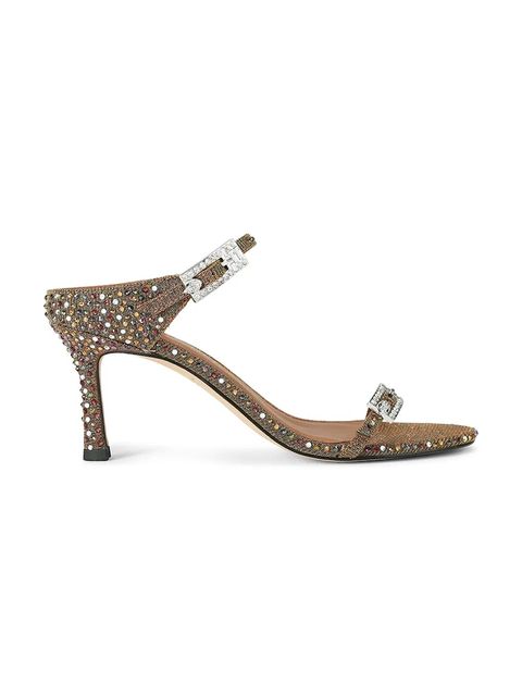 Kurt Geiger London sandały na wysokim obcasie Strass Double Buckle Sdl - zdjęcie produktu nr 2