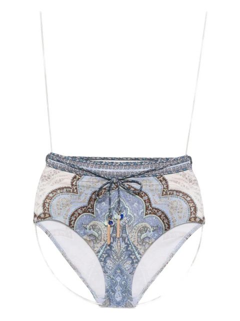 ZIMMERMANN Wanderlust bikini bottoms - Blue - zdjęcie produktu nr 2