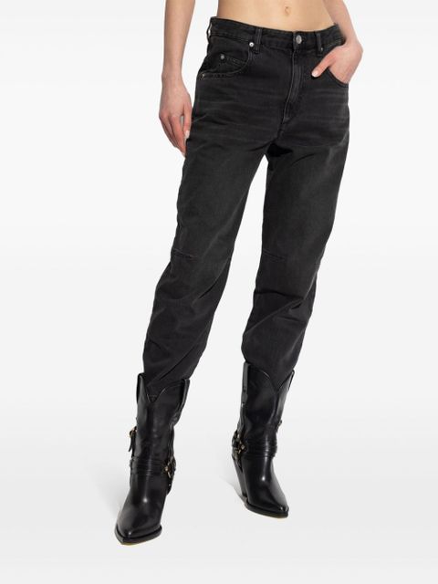MARANT ÉTOILE Janet straight-leg jeans - Black - zdjęcie produktu nr 2