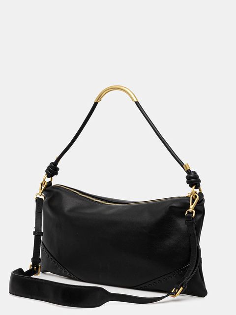 ERMANNO Firenze torebka skórzana kolor czarny 12401940