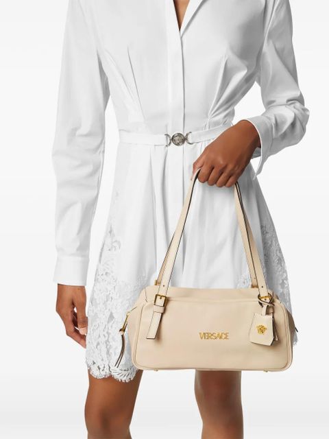 Versace large Tag logo shoulder bag - Neutrals - zdjęcie produktu nr 2