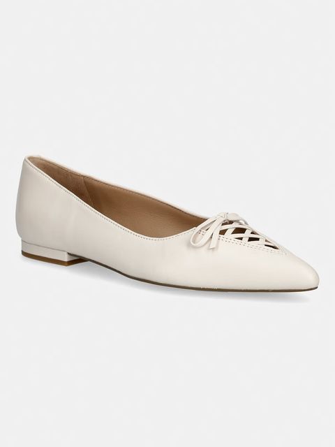 Lauren Ralph Lauren baleriny skórzane Londyn Lace Up - zdjęcie produktu nr 2