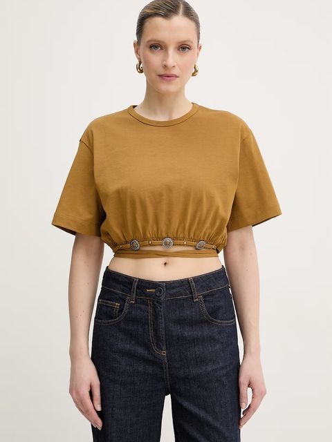 Pinko t-shirt damski bawełniany - zdjęcie produktu nr 2