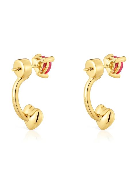 Tous kolczyki ze srebra pokrytego złotem 1004326700