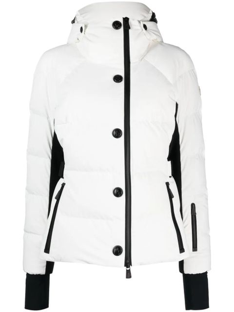 Moncler Grenoble Guyane hooded ski jacket - White - zdjęcie produktu nr 1