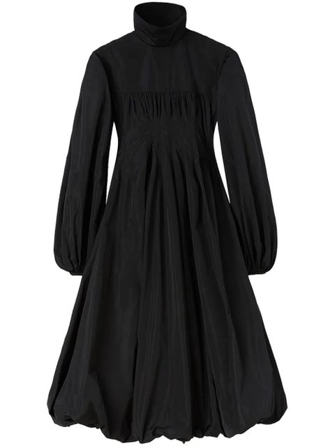Jil Sander calf-length long-sleeve dress - Black - zdjęcie produktu nr 1