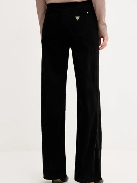 Guess jeansy damskie kolor czarny W5BA96 WFQYB