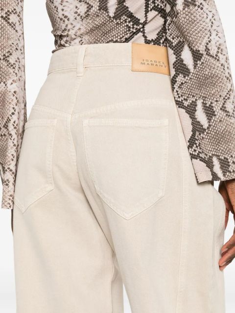 ISABEL MARANT side-seam detail jeans - Neutrals