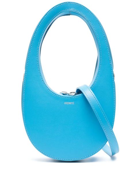 Coperni mini Swipe leather crossbody bag - Blue - zdjęcie produktu nr 1