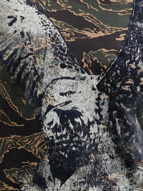 Diesel t-shirt bawełniany T-UNCUTIE-LONG-R1 damski kolor szary A19551.0DLBM