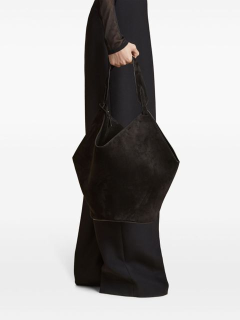 KHAITE medium Lotus tote bag - Black - zdjęcie produktu nr 2