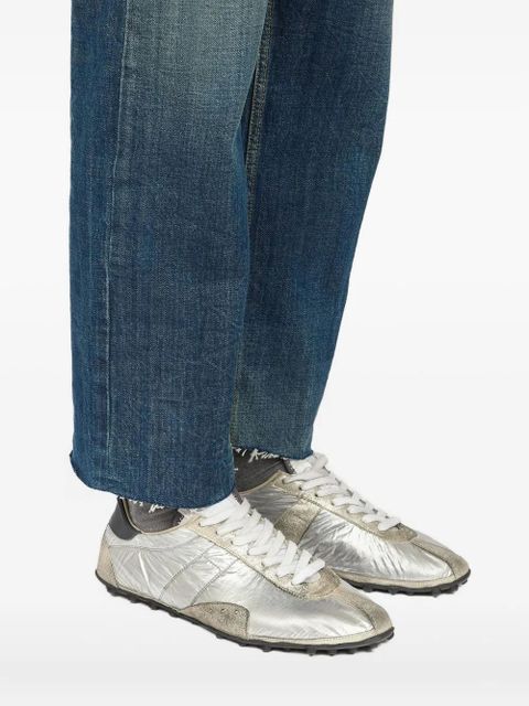 Maison Margiela Metallic low-top sneakers - Silver - zdjęcie produktu nr 2