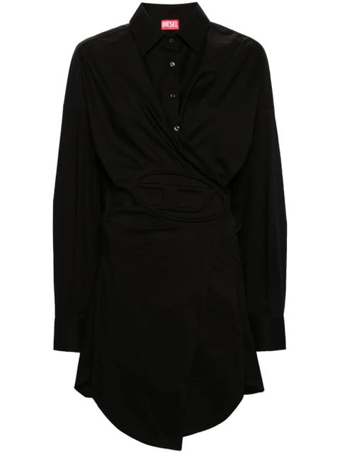 Diesel D-Sizen-N1 poplin shirt dress - Black - zdjęcie produktu nr 1