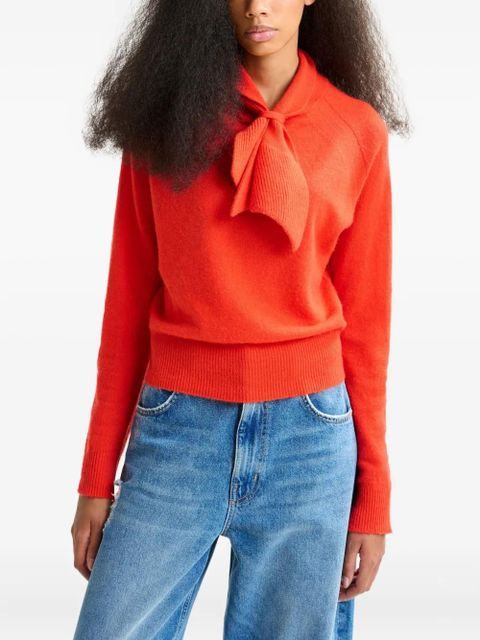 Essentiel Antwerp Invited cashmere sweater - Orange