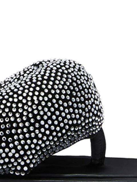 The Attico Indie Max flip flops - Black - zdjęcie produktu nr 2