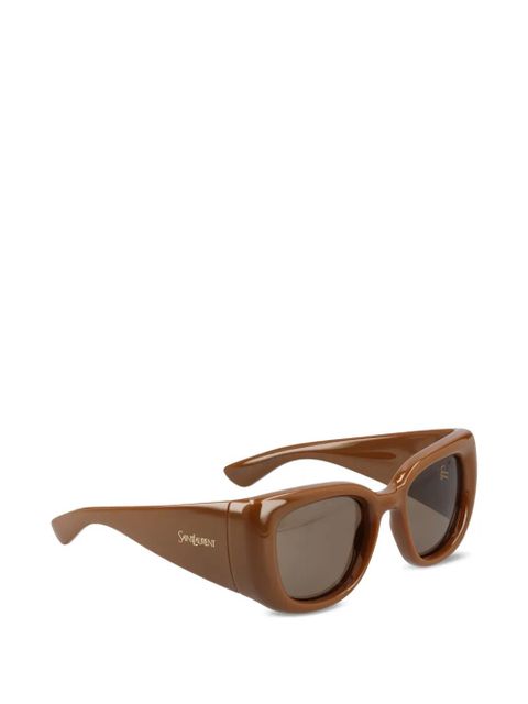 Saint Laurent butterfly sunglasses - Brown - zdjęcie produktu nr 2