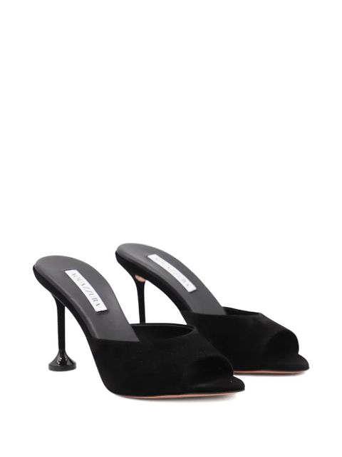 Aquazzura 85mm peep-toe heeled sandals - Black