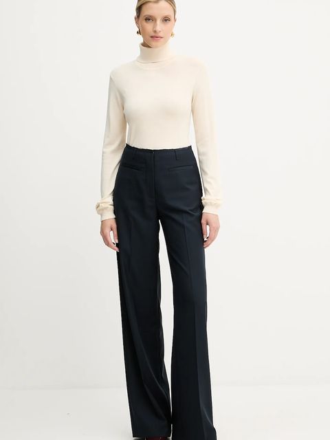 Silvian Heach sweter SESIN damski kolor beżowy lekki z golfem GPA25036LU - zdjęcie produktu nr 2