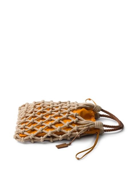 Prada drawstring clutch bag - Orange