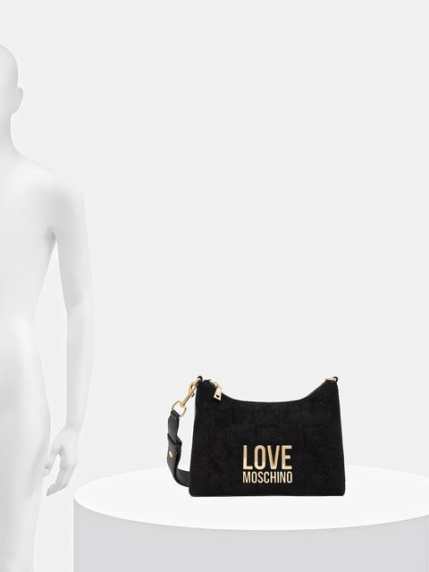 Love Moschino torebka kolor czarny JC4125PP0NKB100A