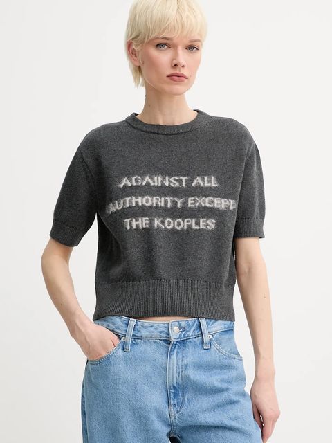 The Kooples sweter z domieszką wełny - zdjęcie produktu nr 1
