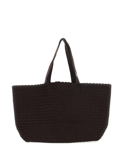 NAGHEDI large woven tote bag - Brown - zdjęcie produktu nr 1