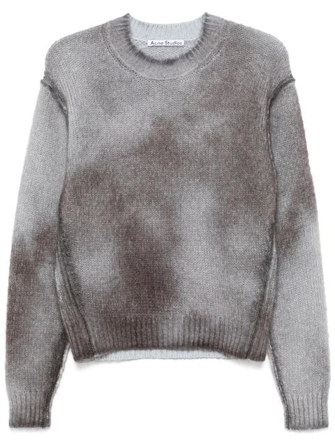 Acne Studios sprayed sweater - Grey - zdjęcie produktu nr 1