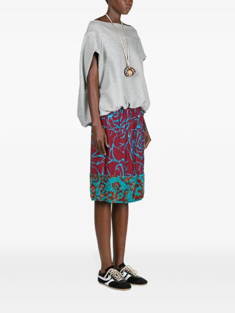 DRIES VAN NOTEN cocoon T-shirt - Grey - zdjęcie produktu nr 2