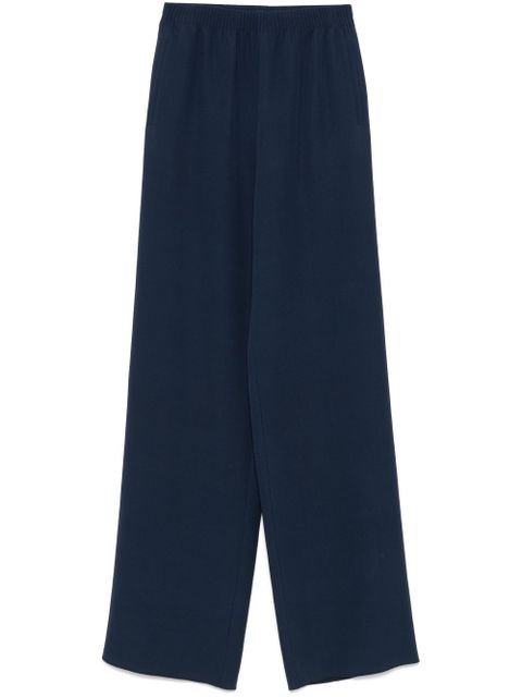 Valentino Garavani crepe trousers - Blue - zdjęcie produktu nr 1