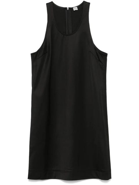 TOTEME scoop-neck mini dress - Black - zdjęcie produktu nr 1