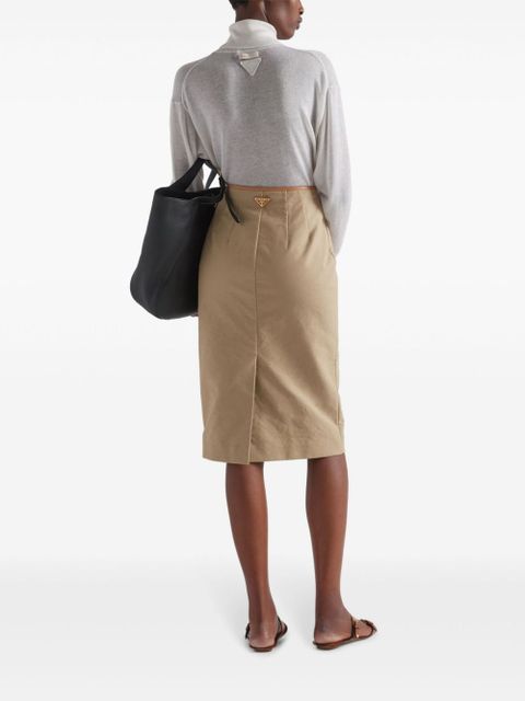 Prada roll-neck cashmere jumper - White