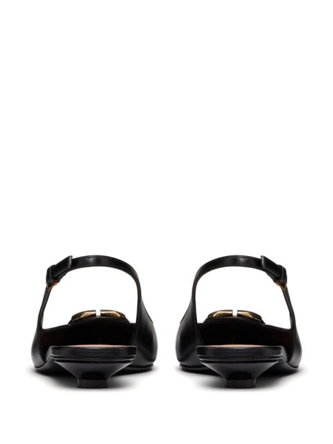 Valentino Garavani 20mm VLogo The Bold Edition slingback pumps - Black