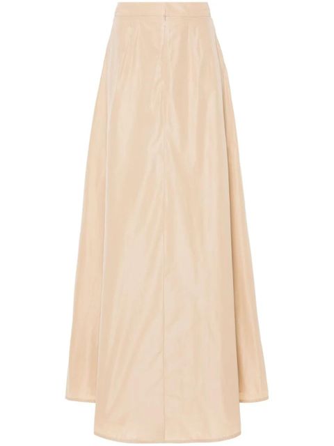 Jil Sander flared maxi skirt - Neutrals - zdjęcie produktu nr 1
