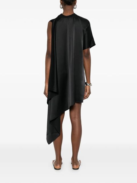 Coperni draped mini dress - Black