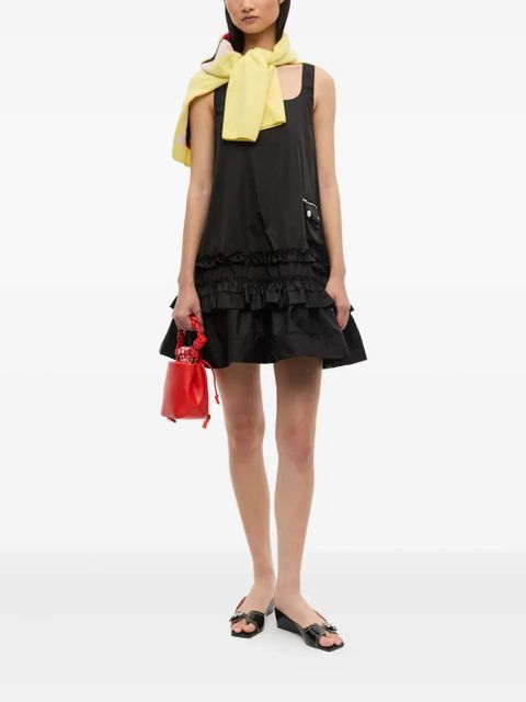 GANNI leather mules - Black