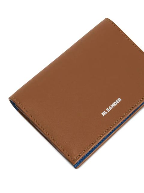 Jil Sander leather card holder - Brown - zdjęcie produktu nr 2