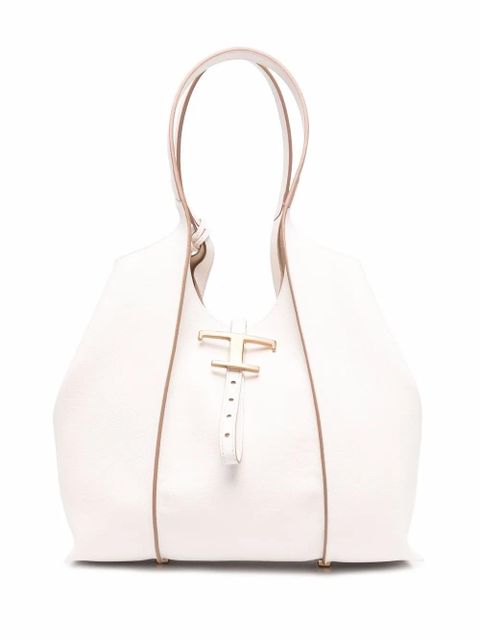 Tod's Timeless shopping tote bag - White - zdjęcie produktu nr 1