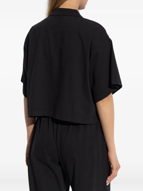 Alexander Wang short-sleeve polo shirt - Black