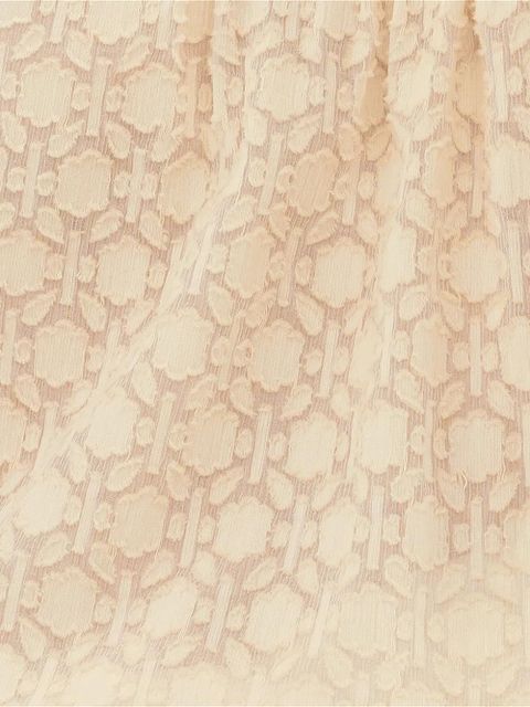 ERES celebration print top - Neutrals