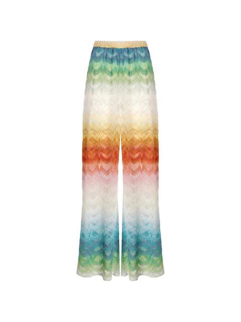 Missoni patterned trousers - White - zdjęcie produktu nr 1