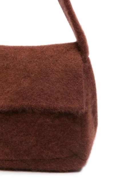 Aya Muse textured shoulder bag - Brown