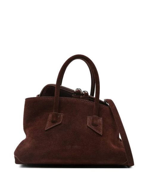 The Attico suede tote bag - Brown - zdjęcie produktu nr 1