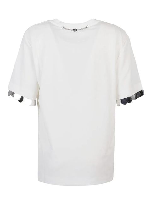 Rabanne sequin-embellished t-shirt - White - zdjęcie produktu nr 2