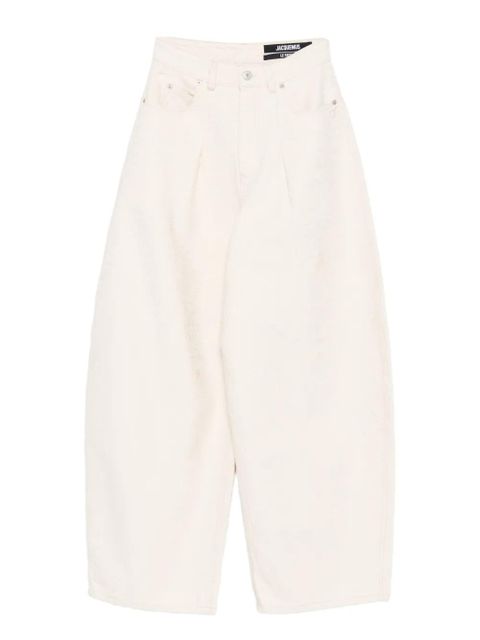 Jacquemus Ovalo balloon-leg trousers - Neutrals - zdjęcie produktu nr 1