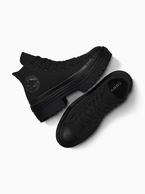 Converse trampki Chuck Taylor All Star Lugged Heel damskie kolor czarny A11635C