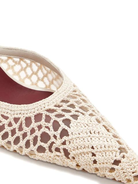 Magda Butrym 115mm Crochet pumps - Neutrals