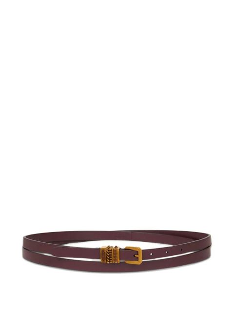 ETRO leather belt - Red - zdjęcie produktu nr 1