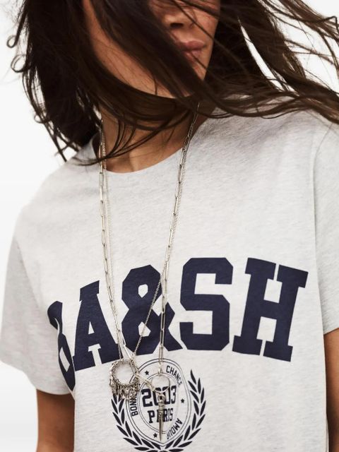 Ba&Sh Ioni graphic T-shirt - Grey